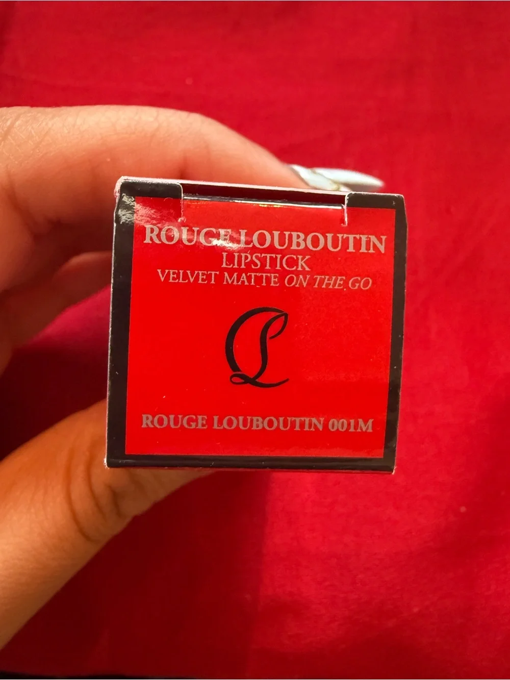 Christian Louboutin Rouge Louboutin Velvet Matte Lipstick - Red 3g NIB